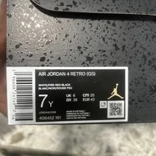 Jordan — Size 7 - Jordan 4 Retro Mid — Sneaker — resale