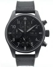 IWC — IWC Pilot's Chronograph 41 Top Gun IW388106 Black Dial 41MM Full Set — Watch — resale