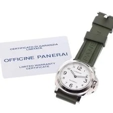Panerai — Officine Panerai Luminor Base PAM00114 44mm SS White #C21749 — Watch — resale
