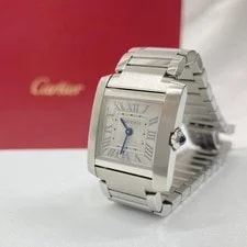 Cartier — New Current Model Cartier Tank Française Sm Wst0065/4472 — Watch — resale
