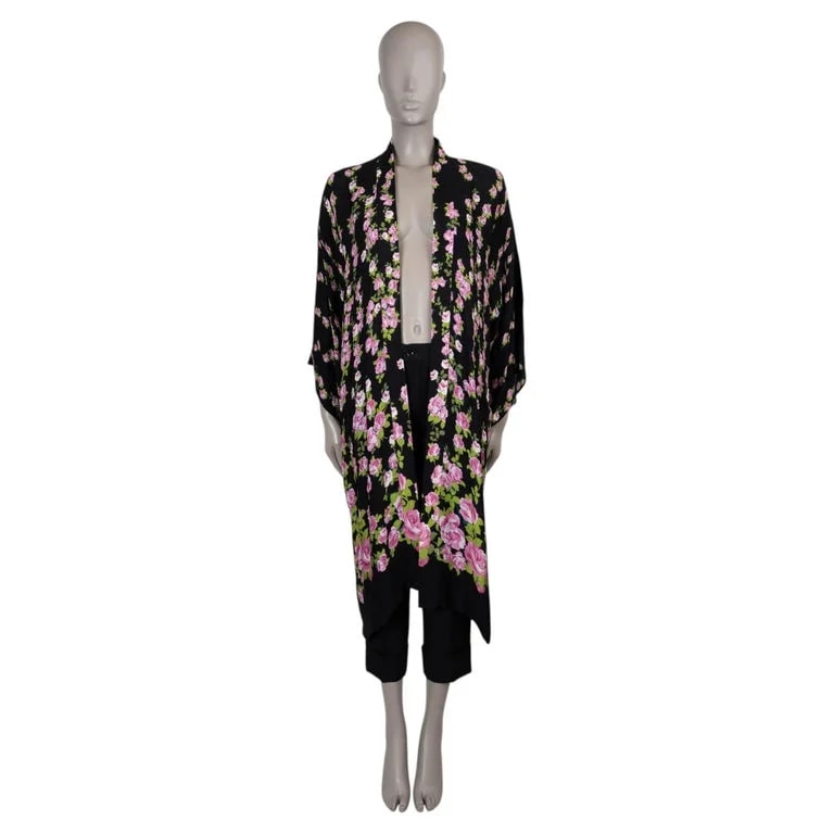 Gucci — Gucci & 2017 Floral Robe Coat Jacket 42 M — Clothing — resale