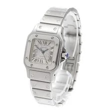 Cartier — Cartier Santos Galbe SM W20062D6 24mm SS Silver Dial Automatic #C3677 — Watch — resale