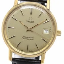 Omega — Omega Seamaster 166.0202 CAL.1010 Gold Automatic SS Date — Watch — resale