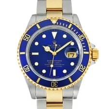 Rolex — Rolex Submariner Date 16613 Blue Case Size 40 X 40 Mm — Watch — resale
