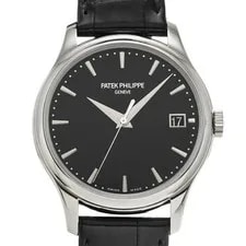 Patek Philippe — Patek Philippe Calatrava 5227G-010 Black White Gold Automatic #W054 — Watch — resale