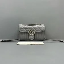 Gucci — Gucci GG Marmont Small Matelasse Chain — Handbag — resale