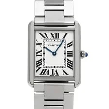 Cartier — Cartier Tank W5200014 ( 3169) 34.8mm Stainless Steel Silver #WW7596 — Watch — resale