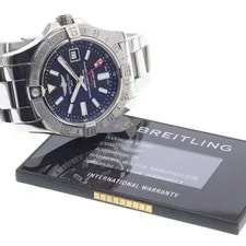 Breitling — Breitling Avenger II GMT A32390 43mm SS Black Dial Automatic Date #C276 — Watch — resale