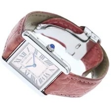 Cartier — Cartier Tank Solo SM W5200000 24mm SS Pink #C19194 — Watch — resale