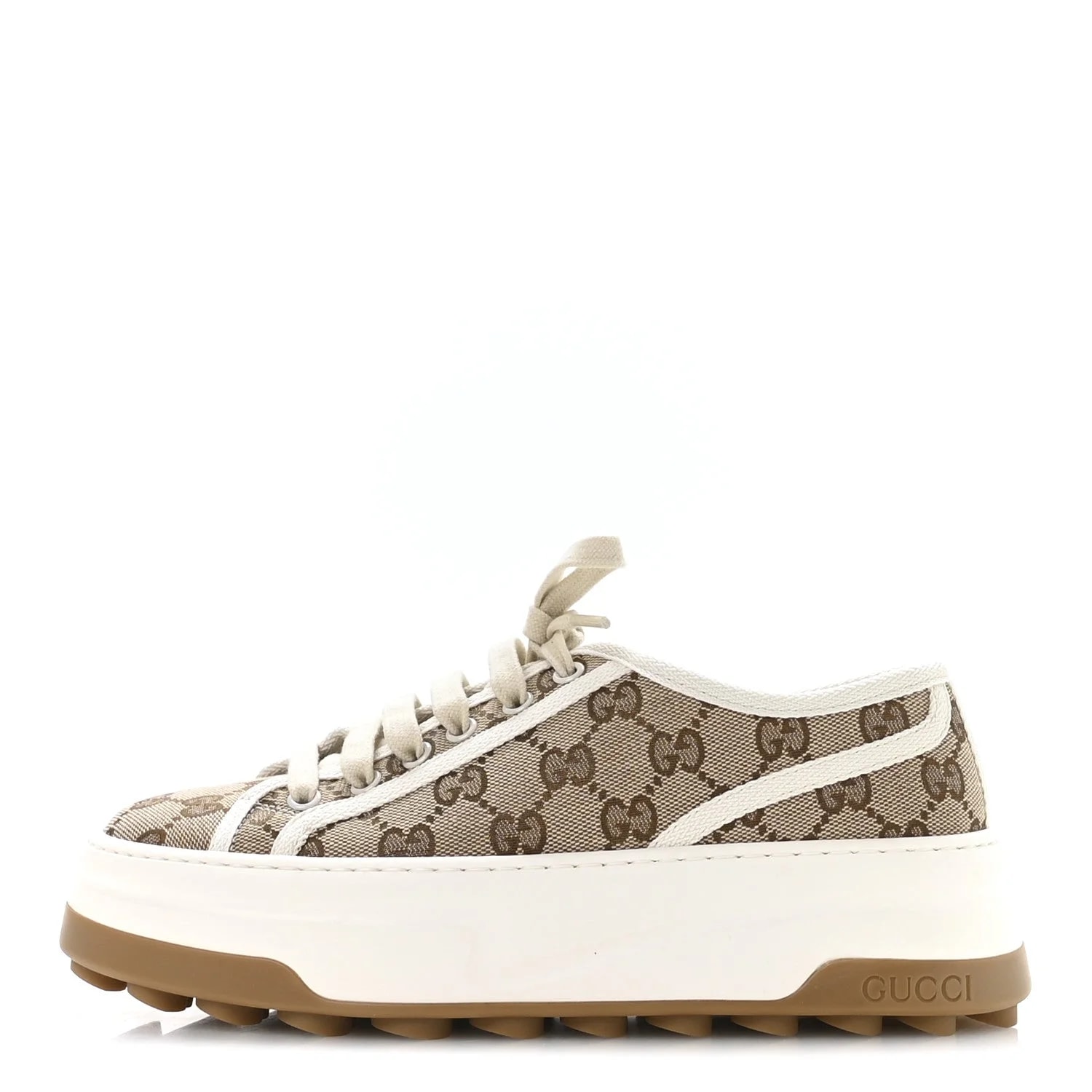 Gucci — GG Monogram 1977 Tennis Platform 52mm Sneakers 37 Mystic — Sneaker — resale