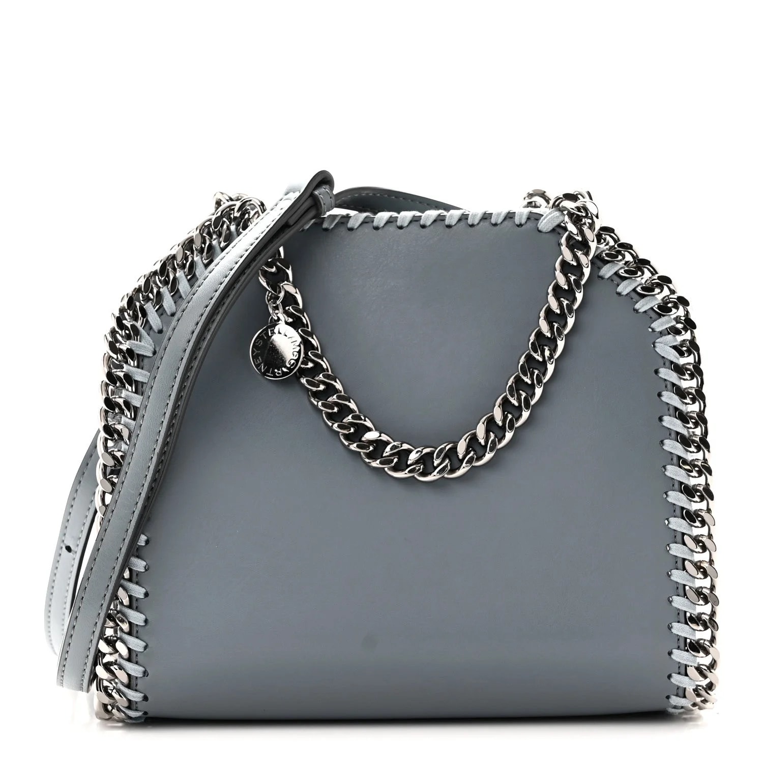 Stella McCartney — Mat Medium Top Handle Lagoon — Handbag — resale