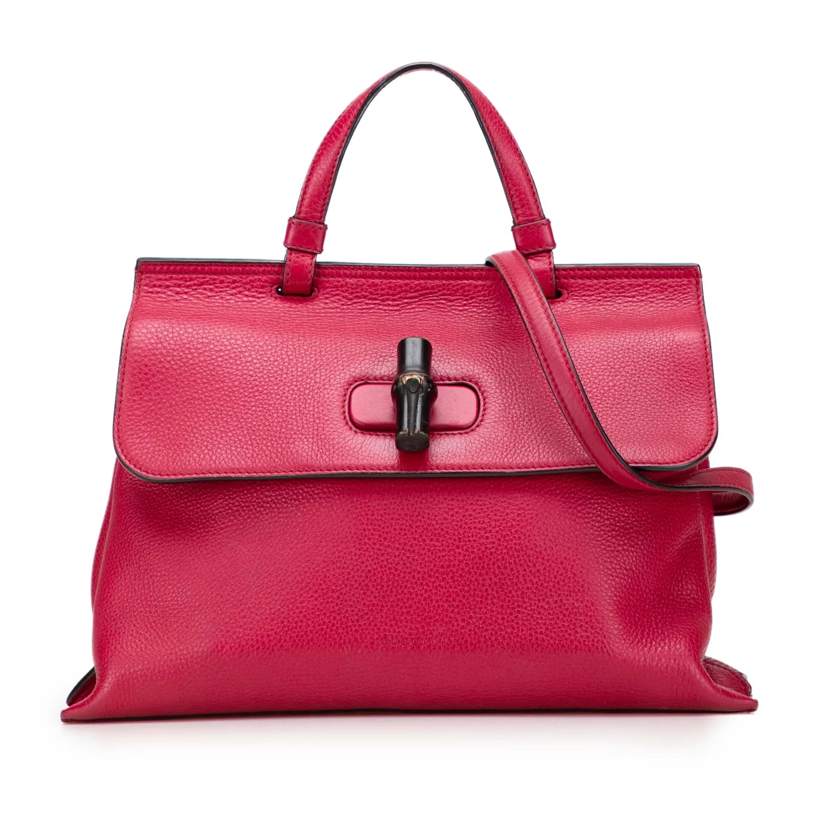 Gucci — Medium Bamboo Daily Satchel — Handbag — resale