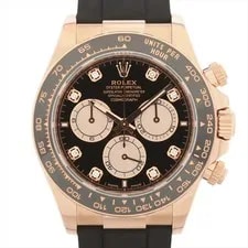 Rolex — Rolex Cosmograph Daytona 126515LNG PG & Rubber AT Black Dial — Watch — resale
