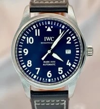 IWC — IWC Pilot's Mark 18 Blue - IW327010- Box & Papers — Watch — resale