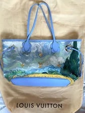 Louis Vuitton — Louis Vuitton Jeff Koons Masters van Gogh Neverfull Limited Edition — Handbag — resale