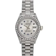 Rolex — Rolex Datejust 69159LS 26mm White Gold Silver #WW707 — Watch — resale