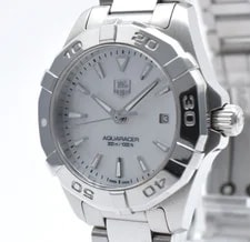 Tag Heuer — ▶️Tag Heuer Aquaracer WAY1412 Shell Dial Date Quartz Swiss — Watch — resale