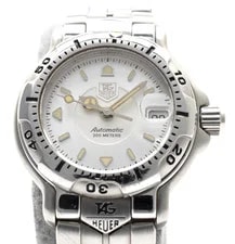TAG Heuer — TAG Heuer 6000 WH2311-K1 Automatic White Dial — Watch — resale