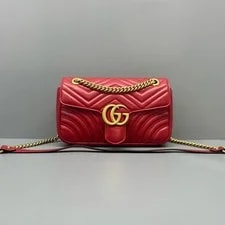 Gucci — Gucci GG Marmont 26 Quilted Crossbody Duty Paid — Handbag — resale