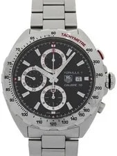 Tag Heuer — TAG Heuer Formula 1 Chronograph CAZ1010.BA0842 43mm Black Dial Steel Card #T350 — Watch — resale