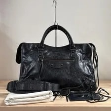 Balenciaga — Balenciaga the City 115748 Separate Strap — Handbag — resale