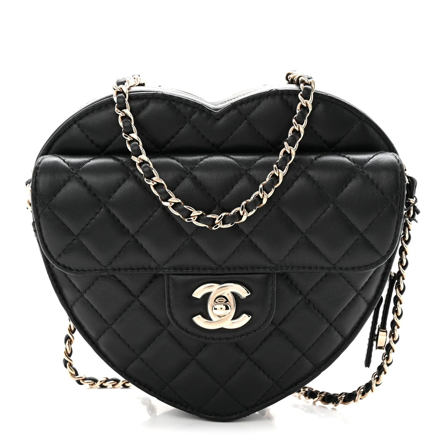 Chanel — Large CC in Love Heart — Handbag — resale