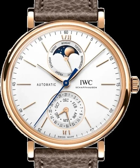 Worldofluxuryus — IWC Portofino Complete Calendar 18K Rose Gold ’s — Watch — resale