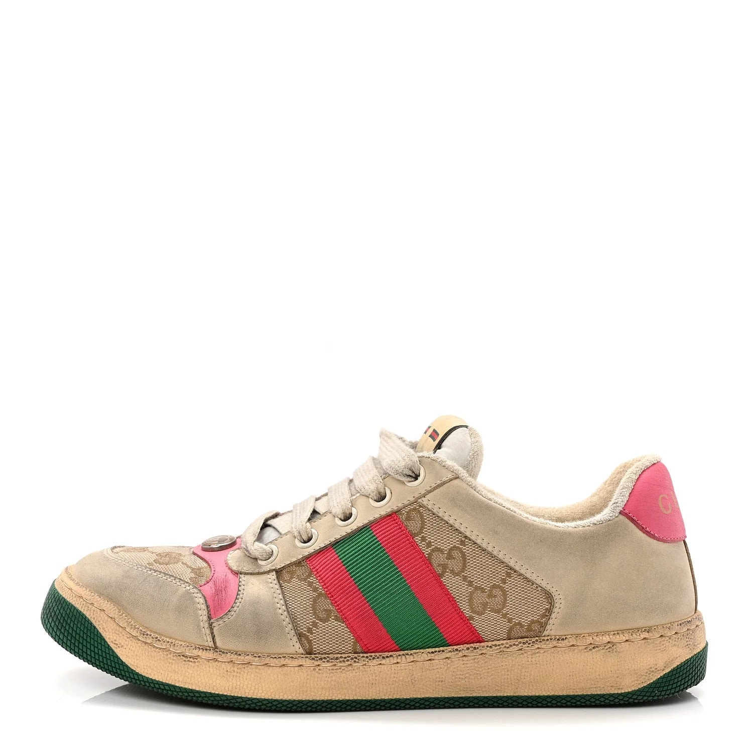 Gucci — GG Web Screener 38 New Dusty Milk — Sneaker — resale