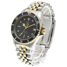 TAG Heuer — TAG Heuer 1000 Professional 980.020N 37mm Ss/gp Black Dial Quartz Date #C743 — Watch — resale