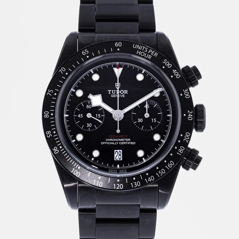 Tudor — Tudor Heritage Black Bay Chrono Dark "All Blacks" 2019 Rugby World Cup Limited Edition 79360 — Watch — resale