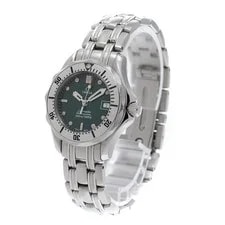 Omega — Omega Seamaster 300M Jack Meyior 1996 2584.41 28mm SS Green #C8845 — Watch — resale