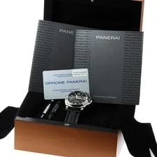 Panerai — Officine Panerai Luminor Marina PAM00104 44mm SS Black #C4309 — Watch — resale
