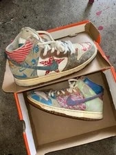 Nike SB — Nike SB Dunk Thomas Campbell Dunk High — Sneaker — resale