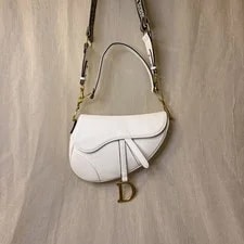 Dior — Dior Saddle Logo Detachable Adjustable Strap — Handbag — resale