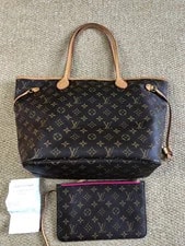 Louis Vuitton — Louis Vuitton Neverfull GHW With Receipt — Handbag — resale