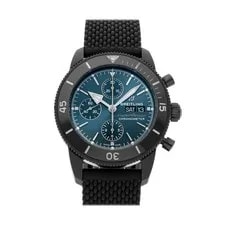 Breitling — Breitling Superocean Heritage Chronograph Black Steel Blue Dial M13313101C1S1 — Watch — resale