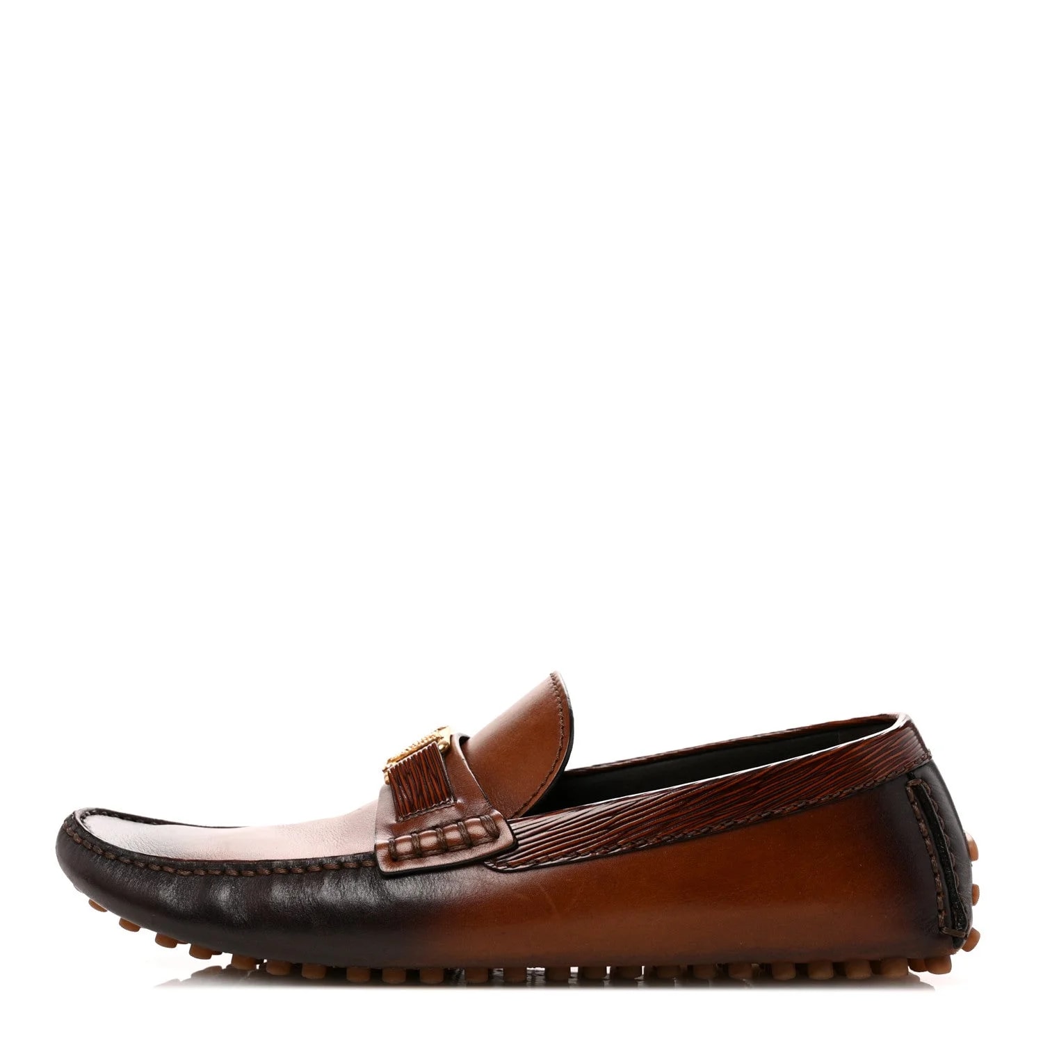 Louis Vuitton — Smooth Hockenheim Moccasin 9 — Designer Shoe — resale