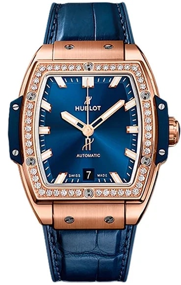 Worldofluxuryus — Hublot Spirit of Big Bang 18K Rose Gold & Diamonds Lady's — Watch — resale