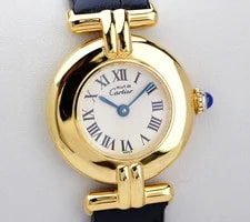 Cartier — Cartier Must Colisee Roman Index SM 24mm White Dial 590002 Black 2 — Watch — resale