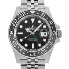 Rolex — Rolex GMT Master II 126710GRNR Black 5 Row Jubilee Bracelet Random Number Se... — Watch — resale