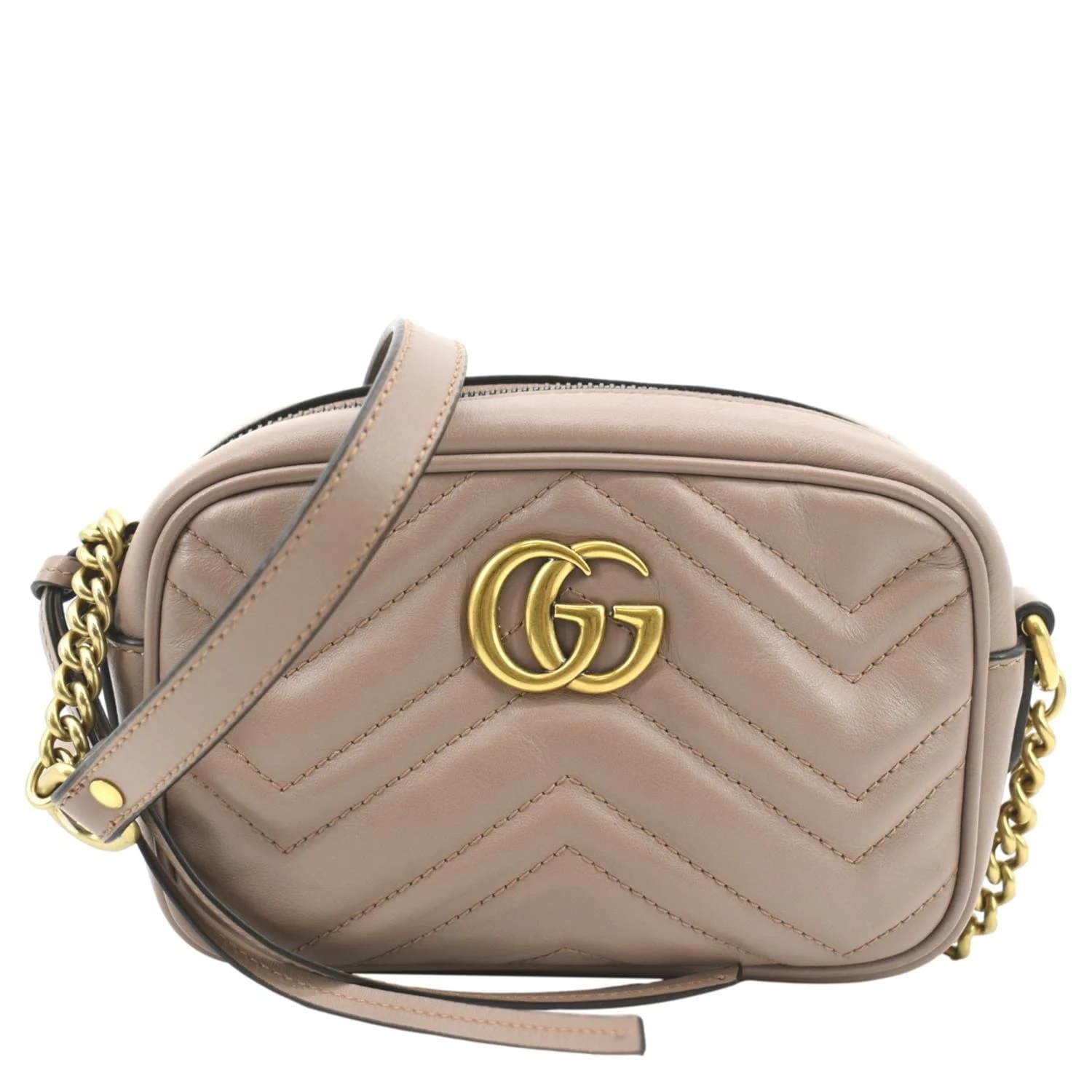 Gucci — Gucci GG Marmont Mini Matelasse 448065 — Handbag — resale
