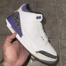 Jordan — Size 8.5 - Jordan 3 Retro Mid Dark Iris — Sneaker — resale