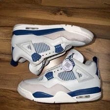 Jordan — Size 9.5-Jordan Air 4 Retro 2024 Military FV5029-141 — Sneaker — resale