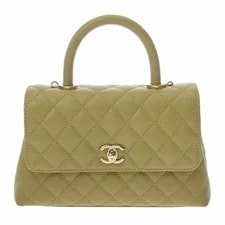 Chanel — Chanel Matelasse Top Handle Flap A92990 Indian r0_0523 — Handbag — resale