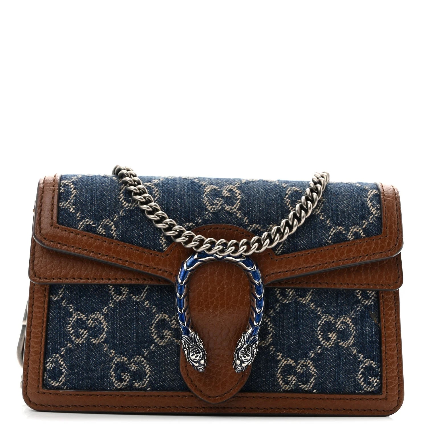 Gucci — New GG Dollar Enamel Super Mini Dionysus Tea Epilog — Handbag — resale