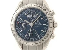 Omega — Omega Speedmaster Day-Date 3523.80 Stainless Steel 39mm Blue Dial #DW1143 — Watch — resale