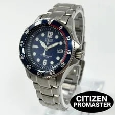 Citizen — Citizen Promaster E068 T005748Y Eco Drive Titanium Navy Blue 200M — Watch — resale