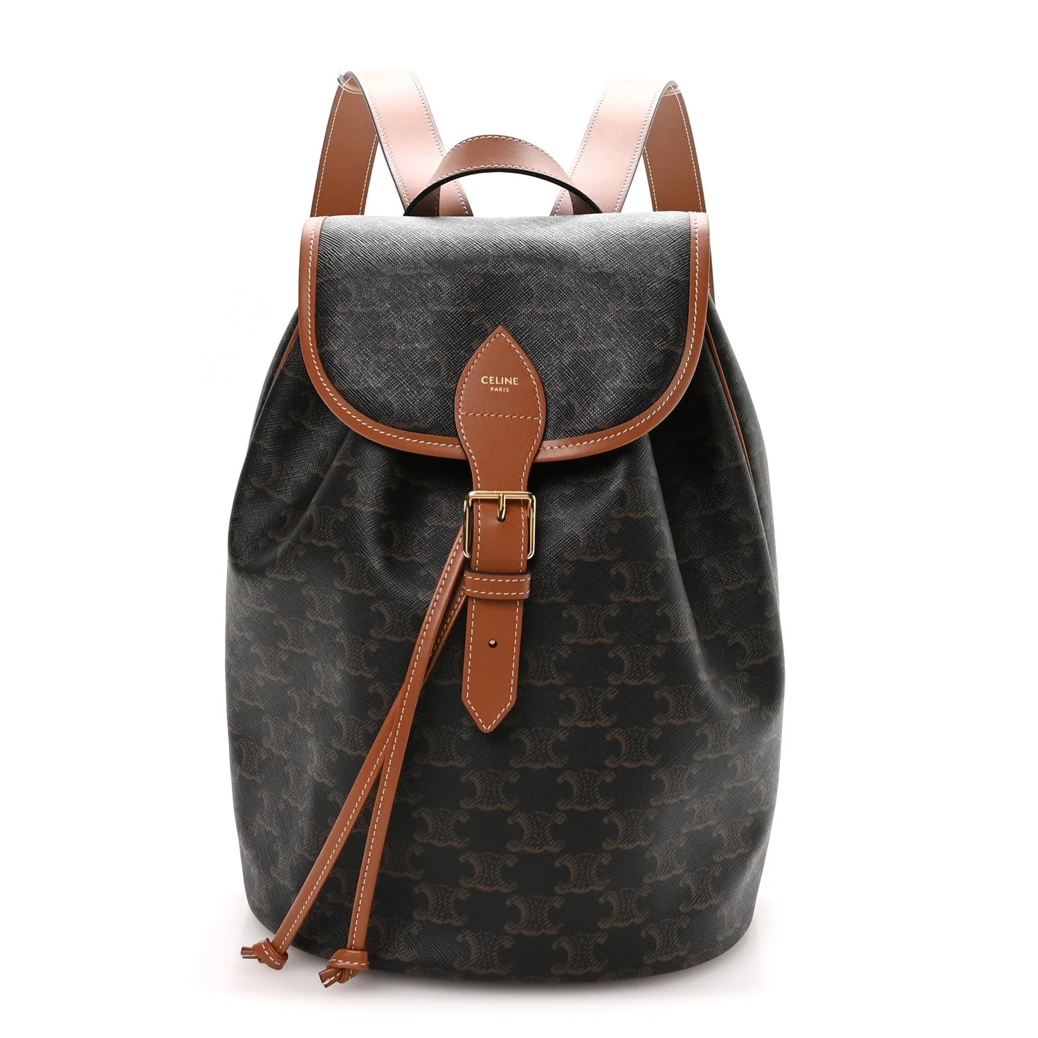 Celine — Triomphe Folco Backpack — Handbag — resale