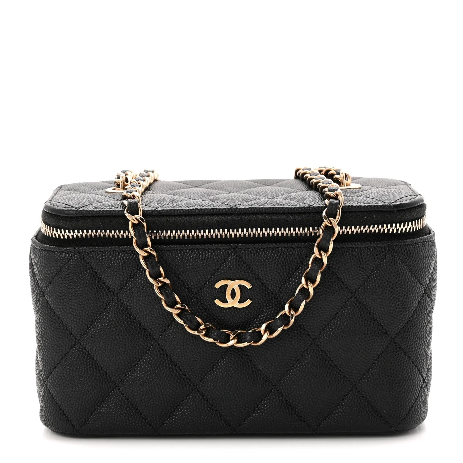 Chanel — Small Vanity Case With Chain — Handbag — resale