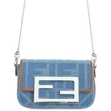 Fendi — Fendi Nano Baguette Charm Logo Auth — Handbag — resale
